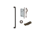 Pull Handle Berlin Euro Pair Signature Brass L485xW22xP63mm CTC450 mm BPD35mm, Mortice Lock Roller Euro Signature Brass CTC85mm Backset 60mm, Euro Cylinder Key Thumb 5 Pin Signature Brass 65mm KA4, Escutcheon Euro Concealed Fix Round Pair D52xP10mm in Signature Brass