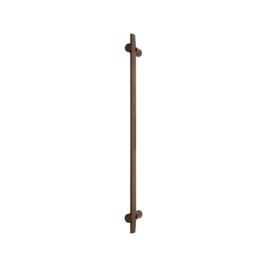 TENSE BB500 PS pull handle with bolt-through fixing satin black in Satin Black