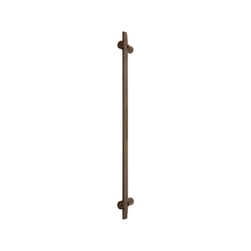 TENSE BB500 PS pull handle with bolt-through fixing satin black in Satin Black