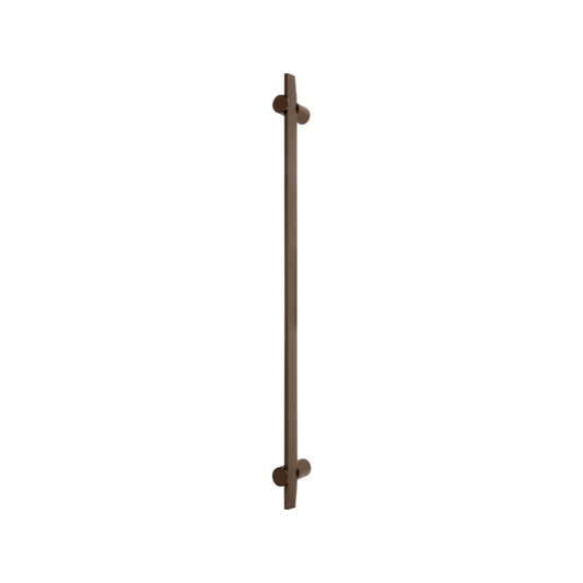 TENSE BB500 PS pull handle with bolt-through fixing satin black in Satin Black