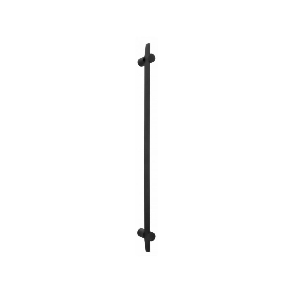 TENSE BB500 NP pull handle with concealed fixing satin black in Satin Black
