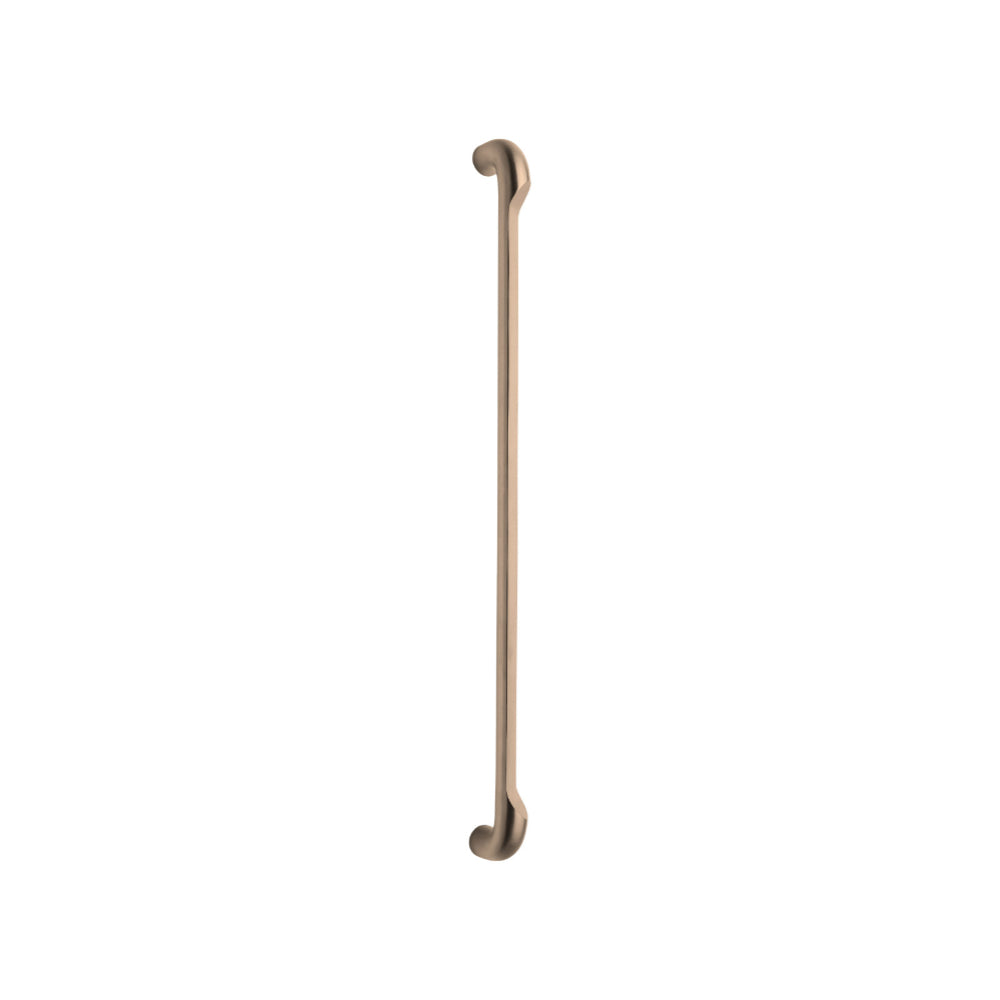 RIVIO GL500 PA pull handle with back-to-back fixing PVD light bronze in Light Bronze PVD