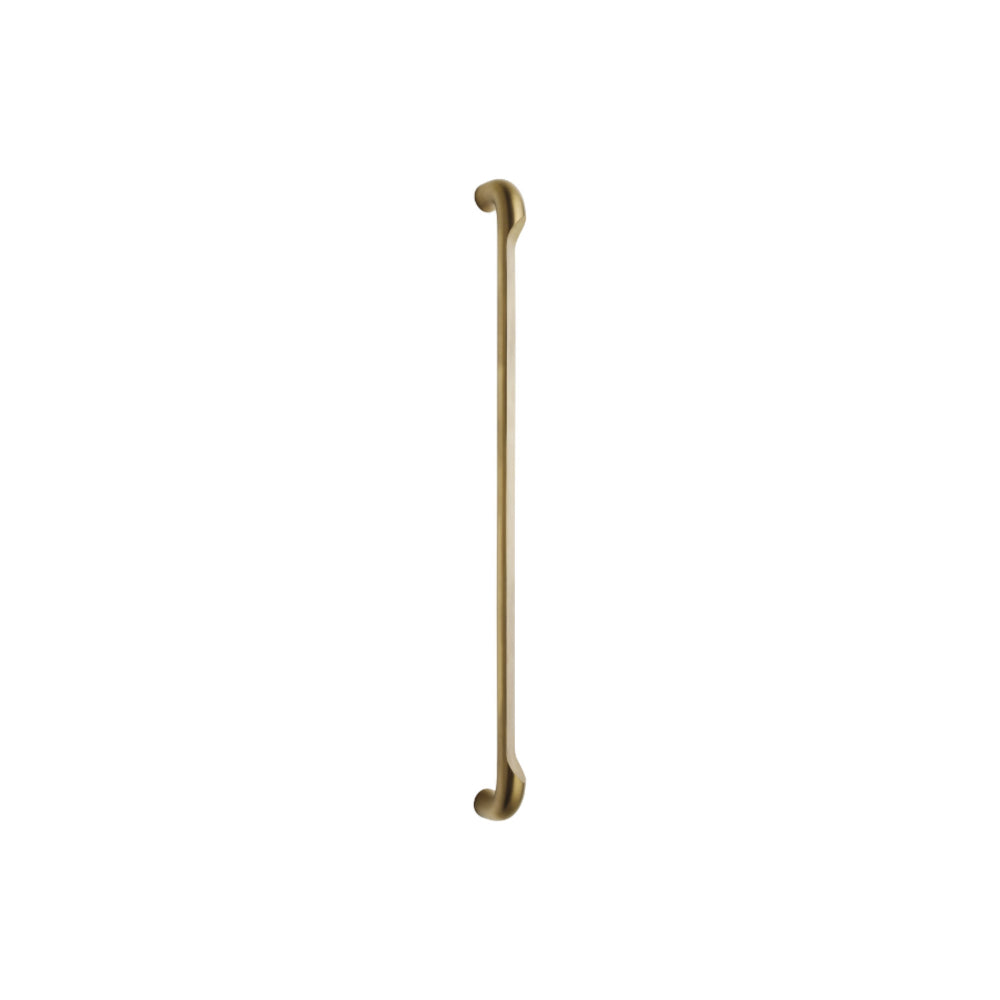 RIVIO GL500 PA pull handle with back-to-back fixing PVD satin gold in Satin Gold