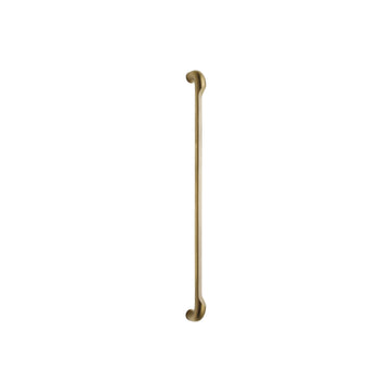 RIVIO GL500 PA pull handle with back-to-back fixing PVD satin gold in Satin Gold
