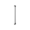 RIVIO GL500 PA pull handle with back-to-back fixing PVD satin black in Satin Black