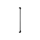 RIVIO GL500 NP pull handle with concealed fixing PVD satin black  in Satin Black