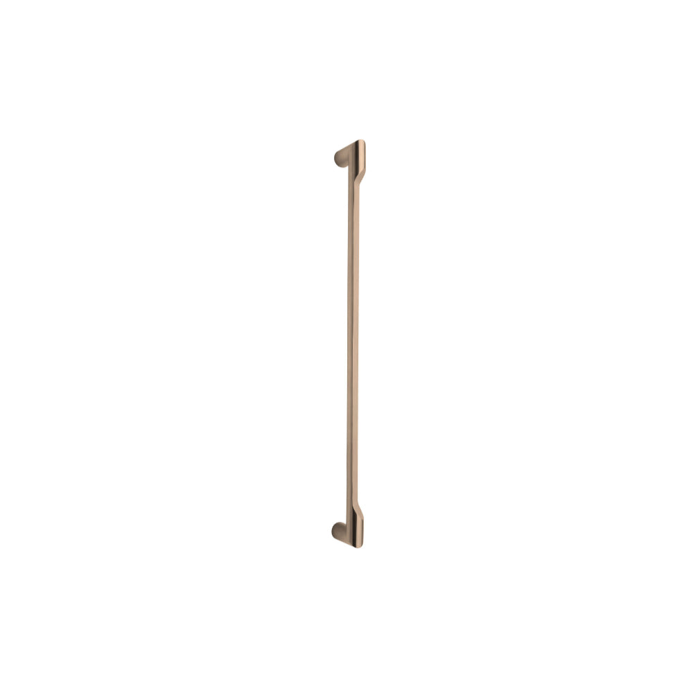 RIVIO GL501 PS pull handle with bolt-through fixing PVD light bronze in Light Bronze PVD