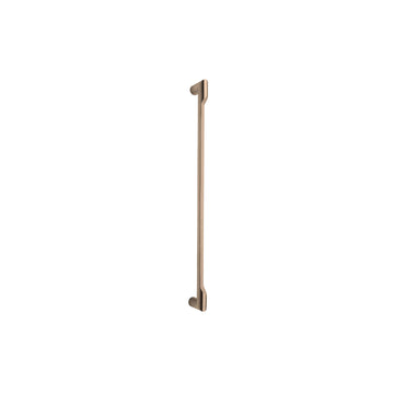 RIVIO GL501 PS pull handle with bolt-through fixing PVD light bronze in Light Bronze PVD