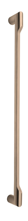 RIVIO GL501 PA pull handle with back-to-back fixing PVD light bronze in Light Bronze PVD