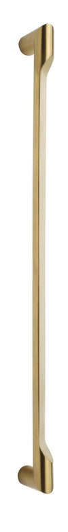 RIVIO GL501 PA pull handle with back-to-back fixing PVD satin gold in Satin Gold PVD
