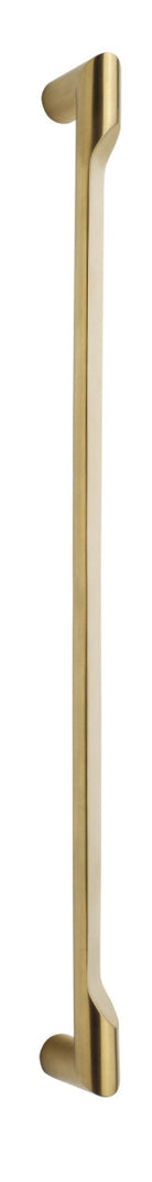 RIVIO GL501 PA pull handle with back-to-back fixing PVD satin gold in Satin Gold PVD