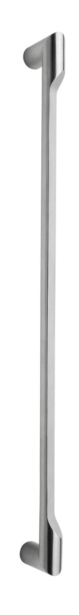 RIVIO GL501 PA pull handle with back-to-back fixing satin stainless steel in Satin Stainless