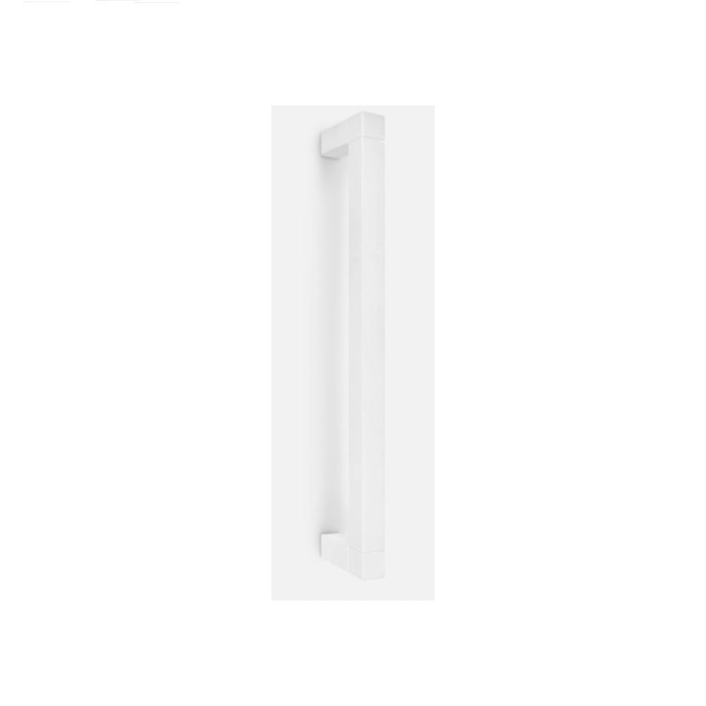SQUARE JB320 NP pull handle with concealed fixing white in White