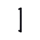 SQUARE JB320 PA pull handle with back-to-back fixing satin black in Satin Black