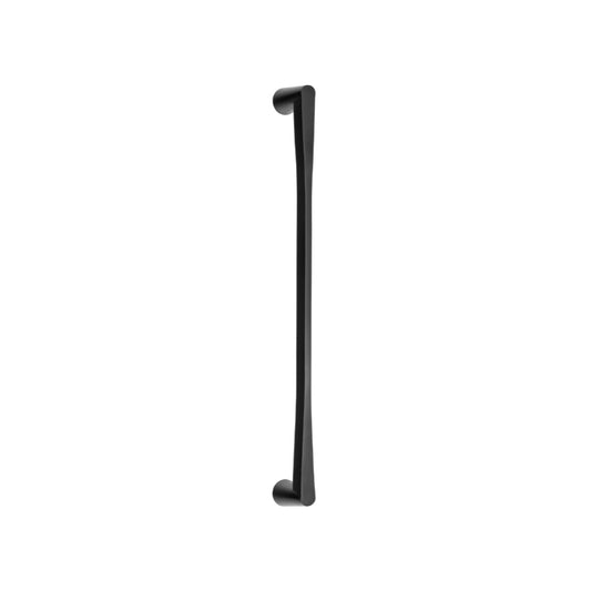 CONE OH400 PA pull handle with back-to-back fixing PVD satin black in Satin Black