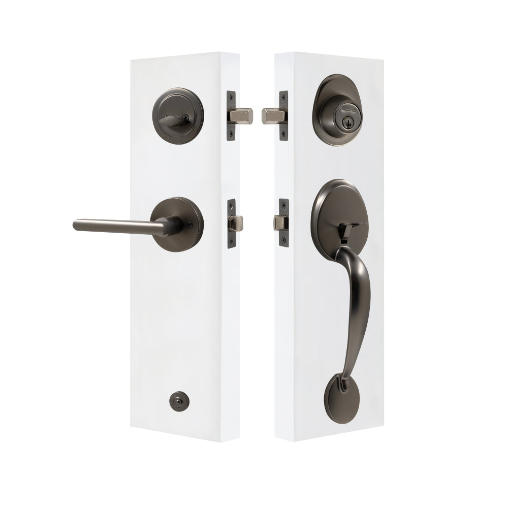 Gripset Oval with Lever in Graphite Nickel