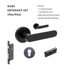 Duke Entrance Set - Includes 10090, 1143, 7020.2 & 1121 (60mm Key/Key) in Black
