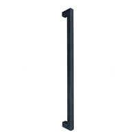 Toorak Pull Handle, 625mm (600mm Crs) - Back to Back in Black