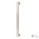 Polo Pull Handle, 450mm (410mm crs) - Rear Fix in Satin Stainless