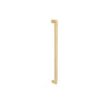Duke Pull Handle, 300mm Crs - Back to Back Satin Brass in Satin Brass