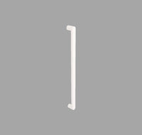 Duke Pull Handle, 300mm Crs - Back to Back Matt White in White