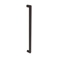 Duke Pull Handle, 600mm Centre to Centre - Back to Back in Black