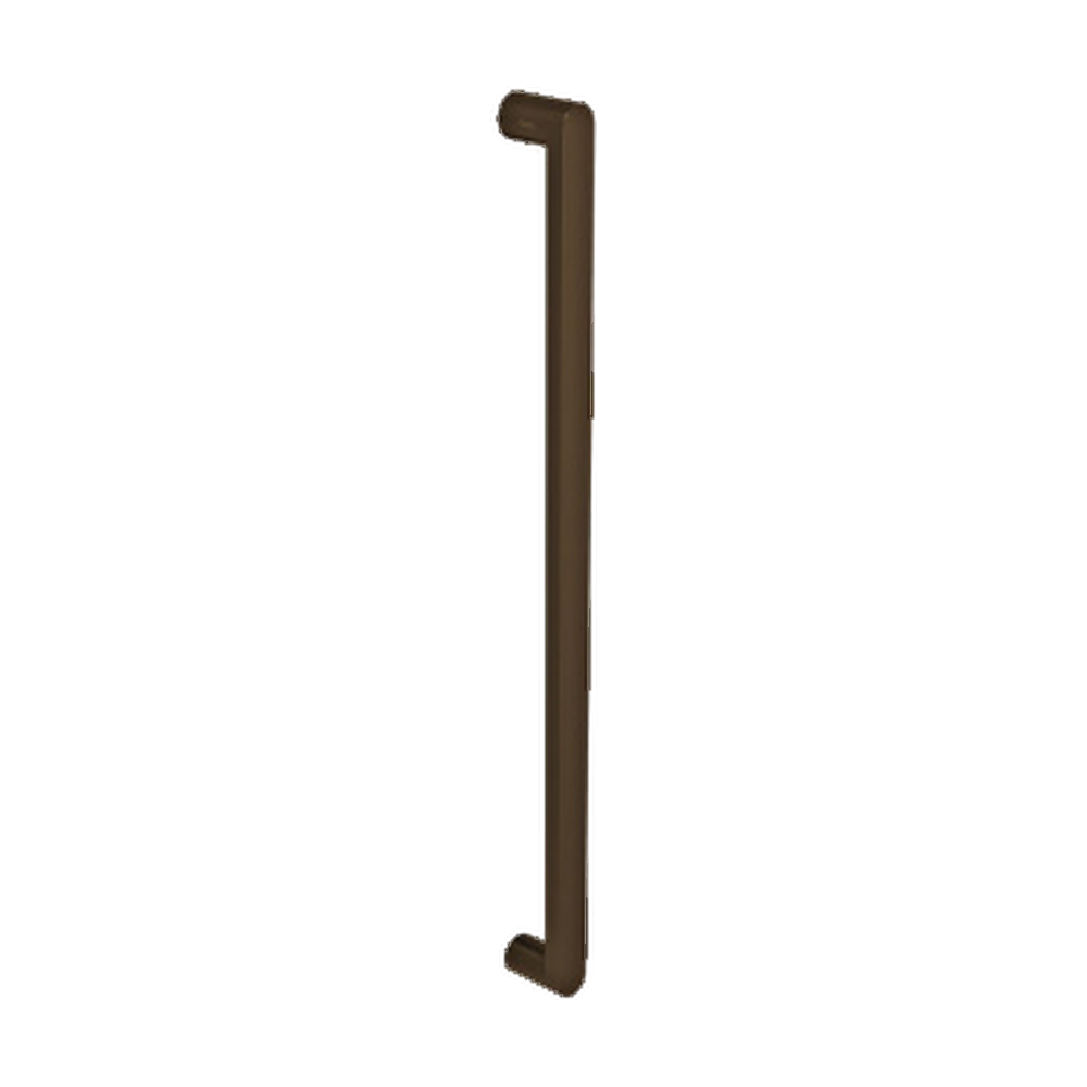 Duke Pull Handle, 600mm Crs - Back to Back in Ember Bronze