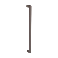 Duke Pull Handle, 600mm Crs - Back to Back Graphite Nickel in Graphite Nickel