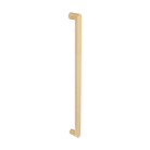 Duke Pull Handle, 600mm Crs - Back to Back Satin Brass in Satin Brass