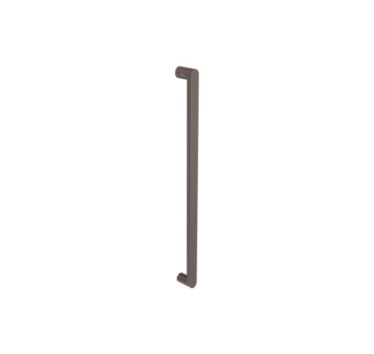 Duke Pull Handle, 900mm Crs - Back to Back Graphite Nickel in Graphite Nickel