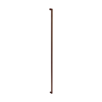 Duke Pull Handle, 1800mm Crs - Face Fix in Ember Bronze