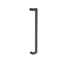 Duke Offset Pull Handle, 600mm Crs - Back to Back in Black
