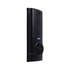 Gainsborough Mode Smart Deadbolt by Allegion showing a sleek black electronic door lock with keypad and modern design.