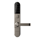 Schlage Omnia Smart Lock, Legge 990 Lock Body, Standard Cylinder to operate Clutch in Backplate in Satin Nickel