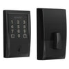 Schlage Encode Smart Wi-Fi Electronic Deadbolt Lockset. Smart Phone or PIN Entry. Door Thickness 40mm-90mm, Backset 60mm or 70mm. in Black