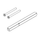 Expansion Kit for 50-70mm Doors to suit Genisis Smart Electonic Lock in Matt Black