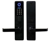 Genisis Smart Electonic Lock with Lock & Cylinder. in Matt Black