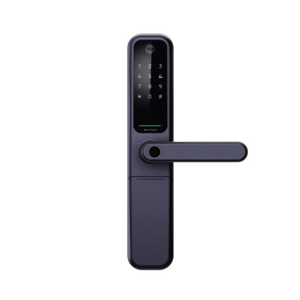 YALE BYYOU PRO 60MM BACKSET SMART MORTICE LOCK in Matt Black