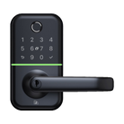 Smart Digital C4 Key In Lever Set Black 140x77mm in Black