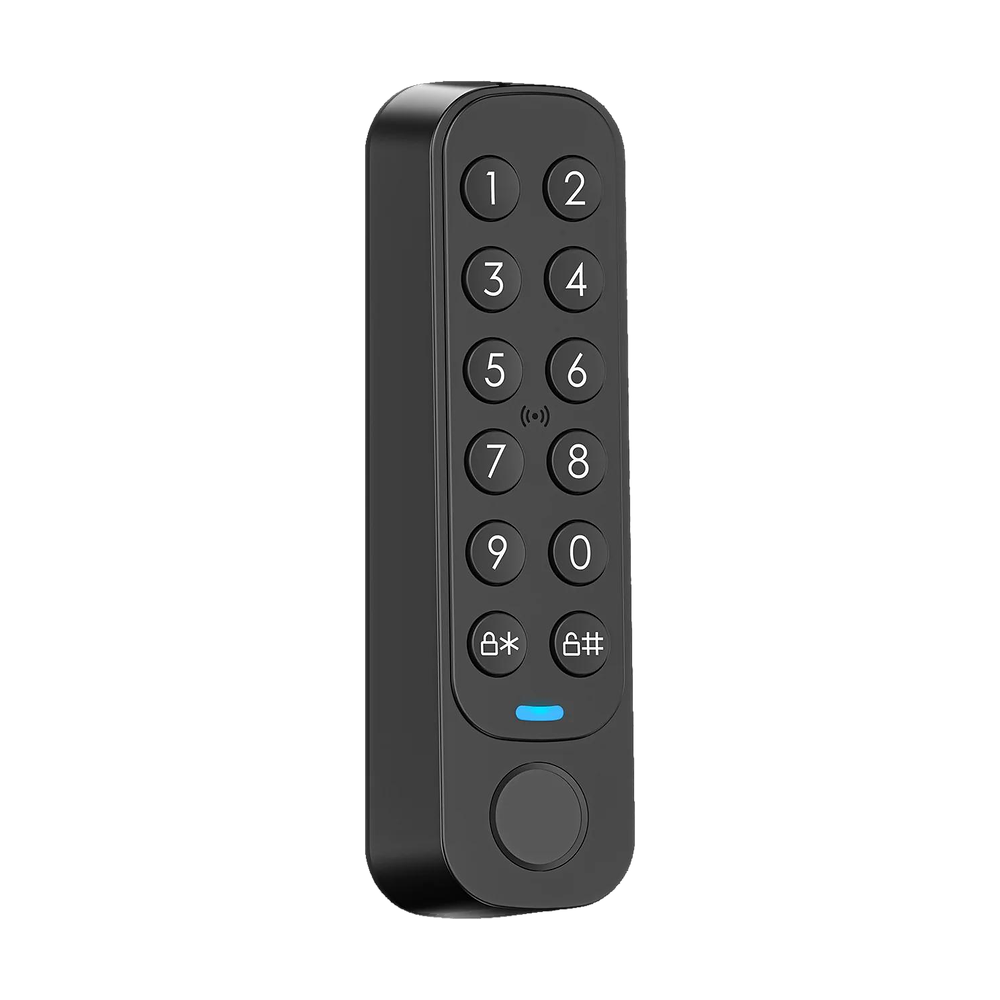 Smart Wireless Access Control Key-Pad Black in Black