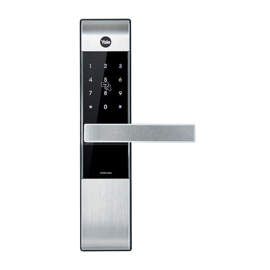 3109A SMART LOCK - 60MM BACKSET WITH YALE HOME MODULE in Silver