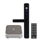 YALE UNITY SECURITY DOOR LOCK MATT BLACK WITH CONNECT PLUS BRIDGE AND SMART KEYPAD in Matt Black