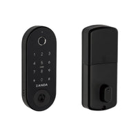 Stealth Electronic Deadbolt with 60mm Backset Latch in Black