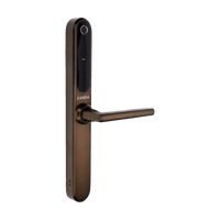 Stealth Electronic Longplate with 35mm Backset Mortice Lock in Ember Bronze