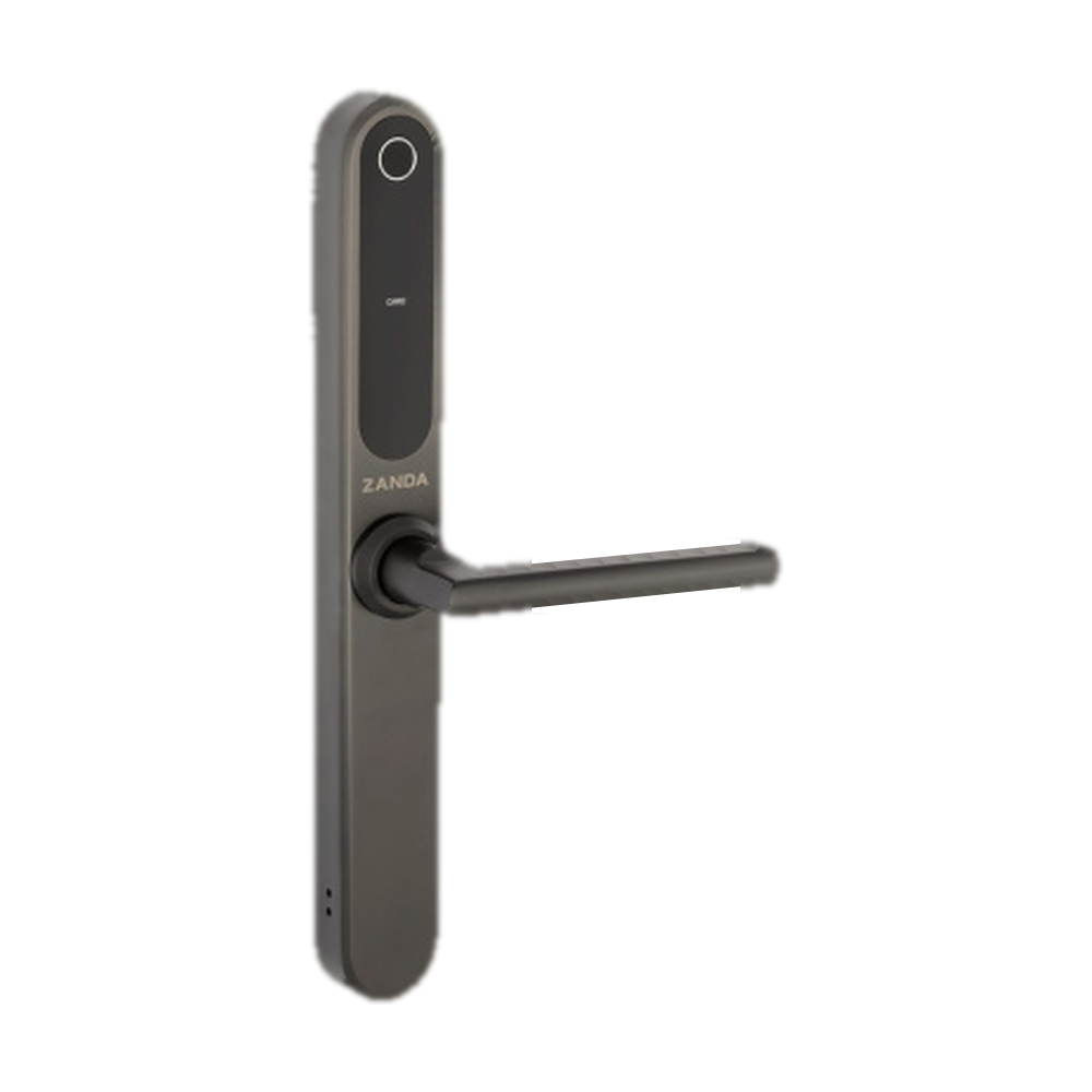 Stealth Electronic Longplate with 35mm Backset Mortice Lock in Gun Metal