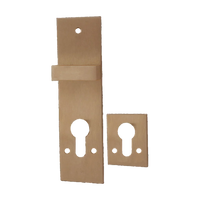 Escutcheon & Snib Set ATQ suits 29300 Quadlock 47.6mm in Antique Copper