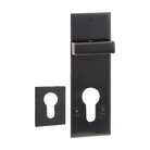 Escutcheon & Snib Set SC - 85mm myLock in Antique Copper