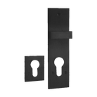 Escutcheon & Snib Set Black - 85mm myLock in Black