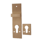 Escutcheon & Snib Set Copper suits 29300 Quadlock 47.6mm in Copper