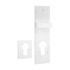 Escutcheon & Snib Set 145x40mm White - suits myLock in White
